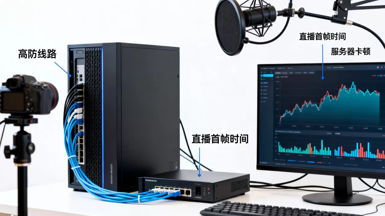 高防线路接入后直播首帧时间会不会被拉长,高防服务器直播卡顿吗 高防线路接入后直播首帧时间会不会被拉长,高防服务器直播卡顿吗