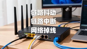 链路不稳定怎么判断是抖动还是中断，网络频繁掉线怎么办