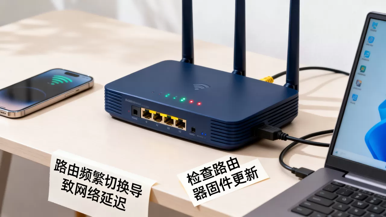 路由频繁切换为什么网络体验差？路由器频繁掉线怎么解决