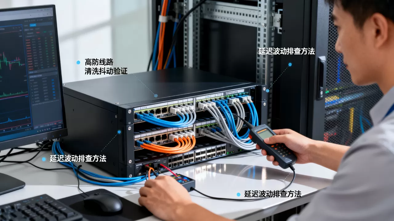 交易场景下高防线路清洗抖动怎么验证,交易系统延迟波动排查方法? 交易场景下高防线路清洗抖动怎么验证,交易系统延迟波动排查方法?