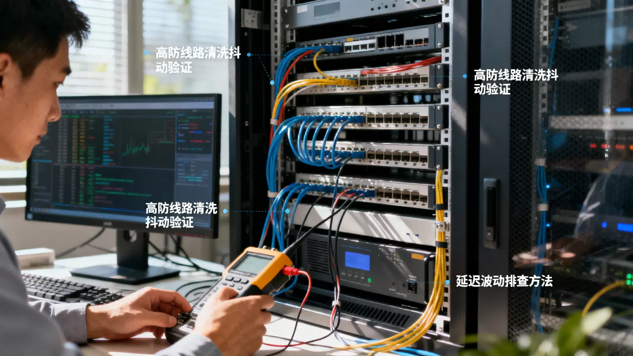 交易场景下高防线路清洗抖动怎么验证,交易系统延迟波动排查方法? 交易场景下高防线路清洗抖动怎么验证,交易系统延迟波动排查方法?