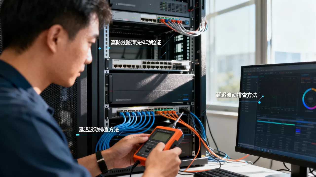 交易场景下高防线路清洗抖动怎么验证,交易系统延迟波动排查方法? 交易场景下高防线路清洗抖动怎么验证,交易系统延迟波动排查方法?
