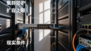 现实条件会约束集群防护的扩容上限吗？集群防护扩容上限受什么限制