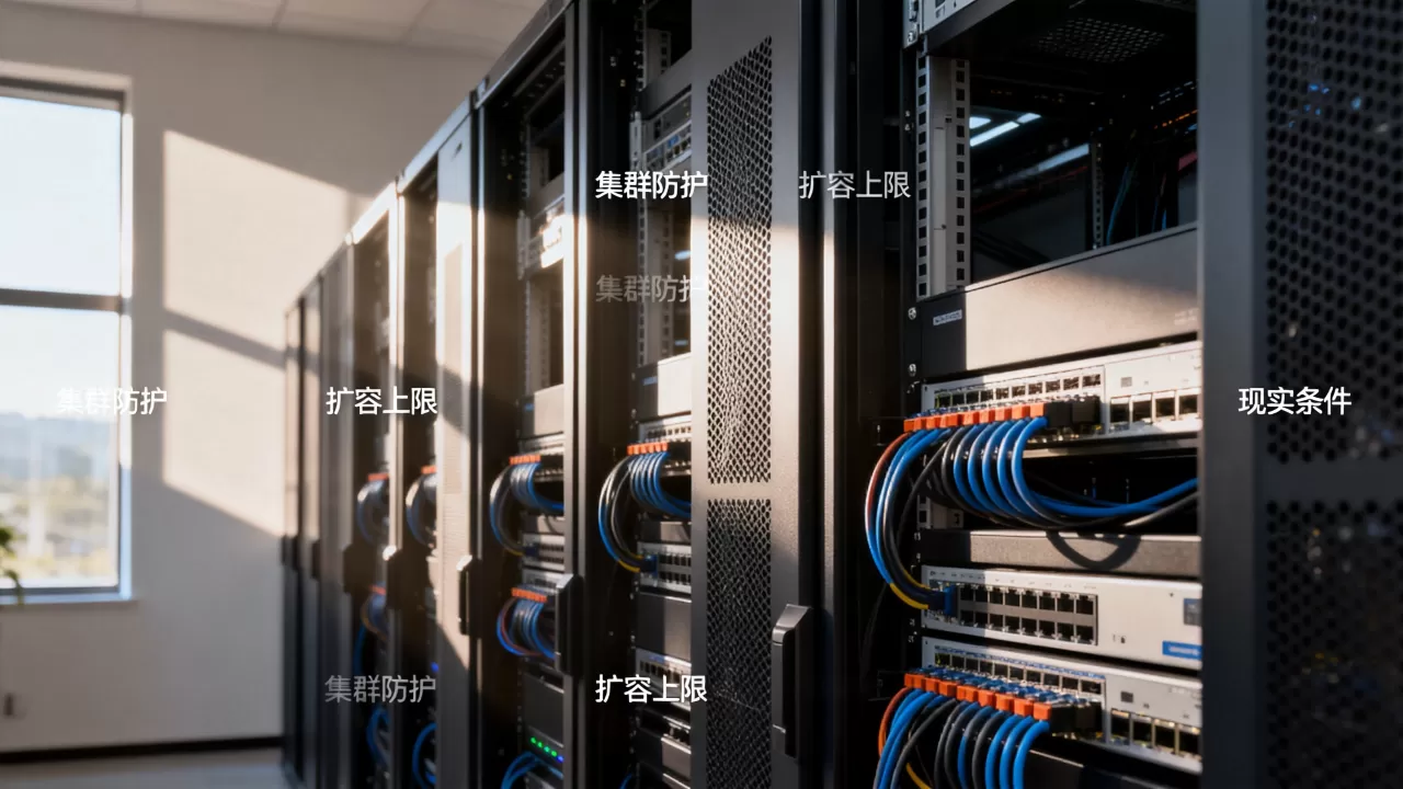 现实条件会约束集群防护的扩容上限吗?集群防护扩容上限受什么限制 现实条件会约束集群防护的扩容上限吗?集群防护扩容上限受什么限制