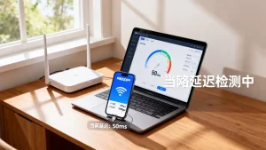 互联互通质量差，怎么自己先测出来，网络延迟高如何检测