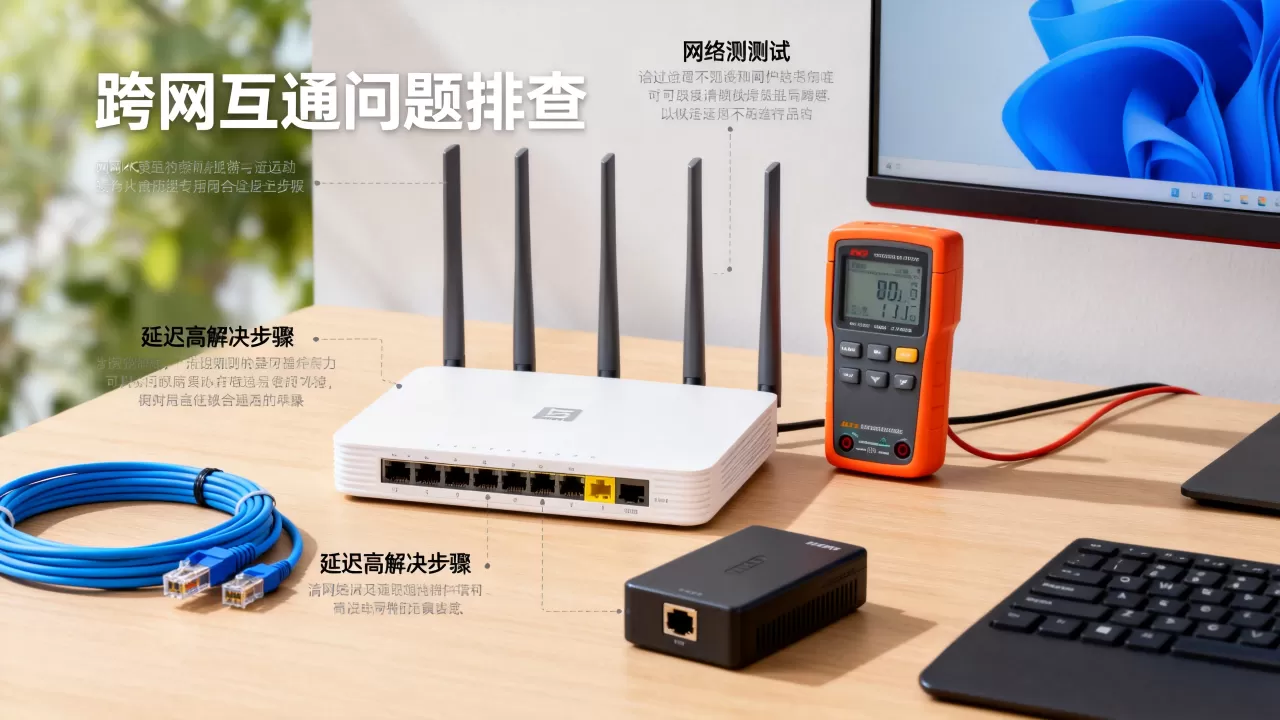跨网互通差，怎么判断是哪一侧的问题？跨网延迟高怎么解决