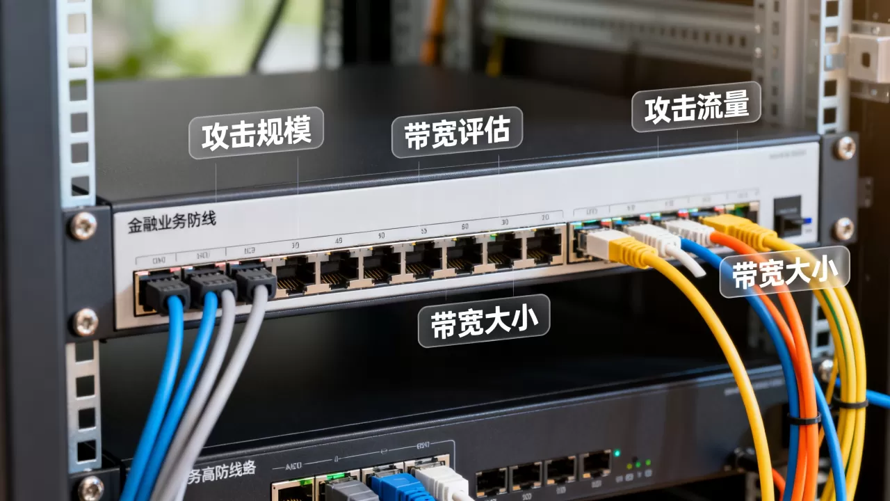金融业务选高防线路按攻击规模还是按带宽评估?高防线路选择按攻击流量还是带宽大小 金融业务选高防线路按攻击规模还是按带宽评估?高防线路选择按攻击流量还是带宽大小