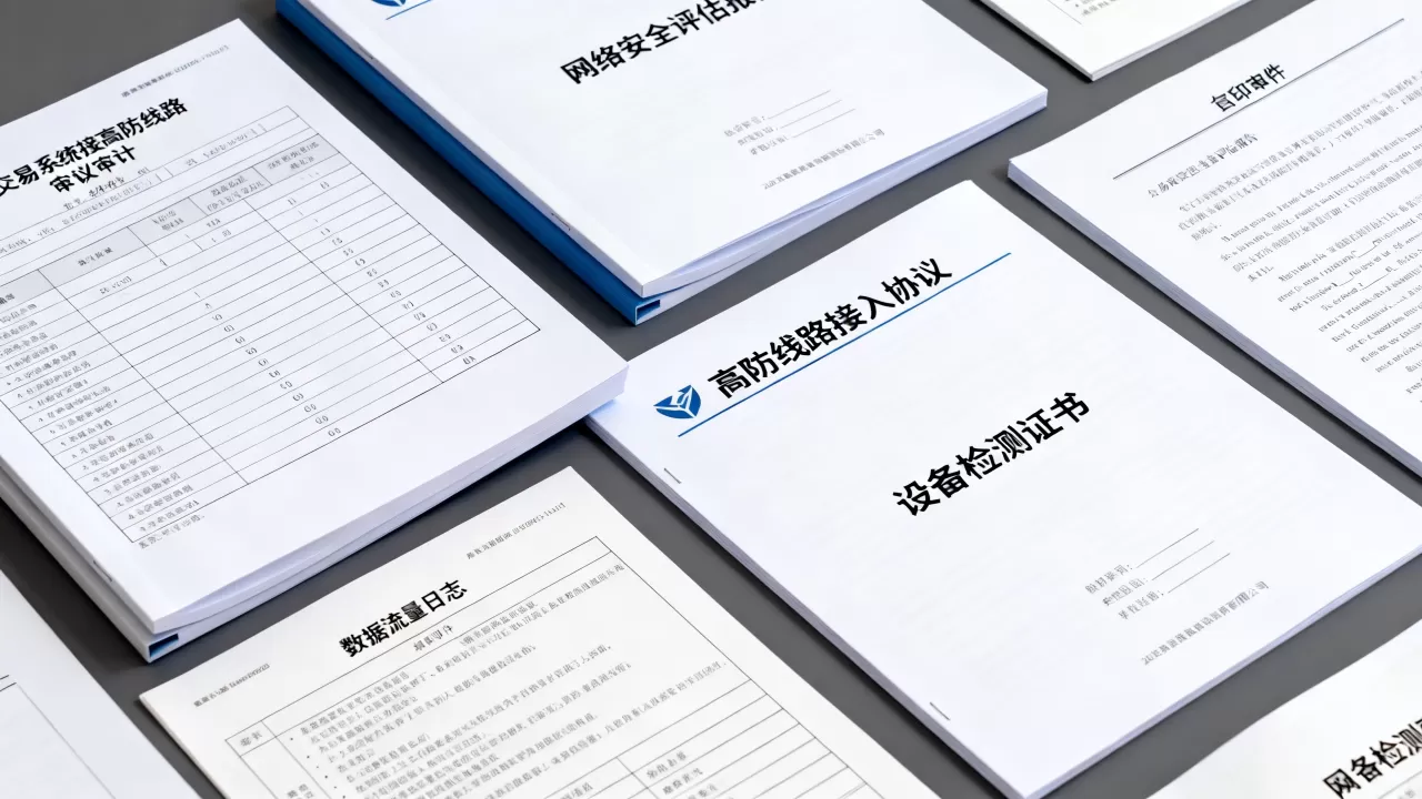 交易系统接高防线路的合规审计材料清单有哪些?高防线路合规审计材料清单 交易系统接高防线路的合规审计材料清单有哪些?高防线路合规审计材料清单