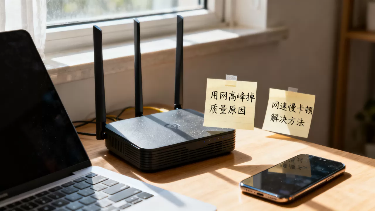 一到用网高峰就掉质量,问题通常在哪?网速慢卡顿掉线怎么解决 一到用网高峰就掉质量,问题通常在哪?网速慢卡顿掉线怎么解决