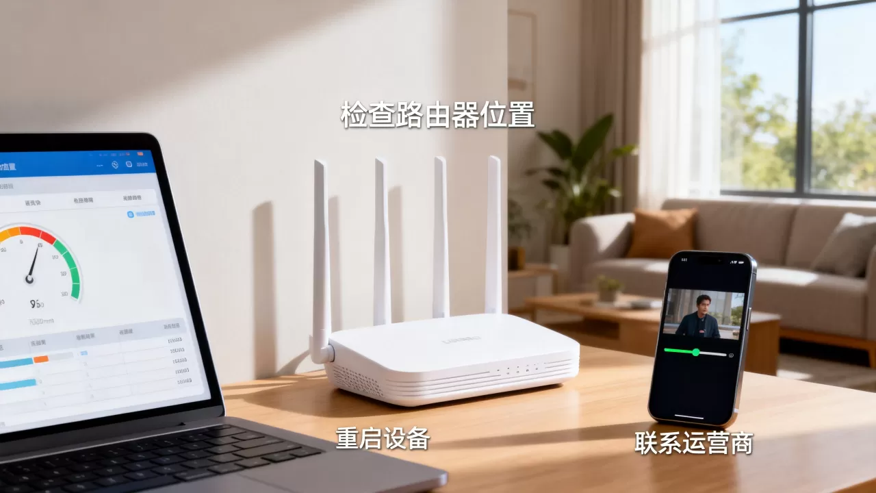 晚高峰网速下滑怎么判断能不能改善，宽带晚上网速慢怎么解决