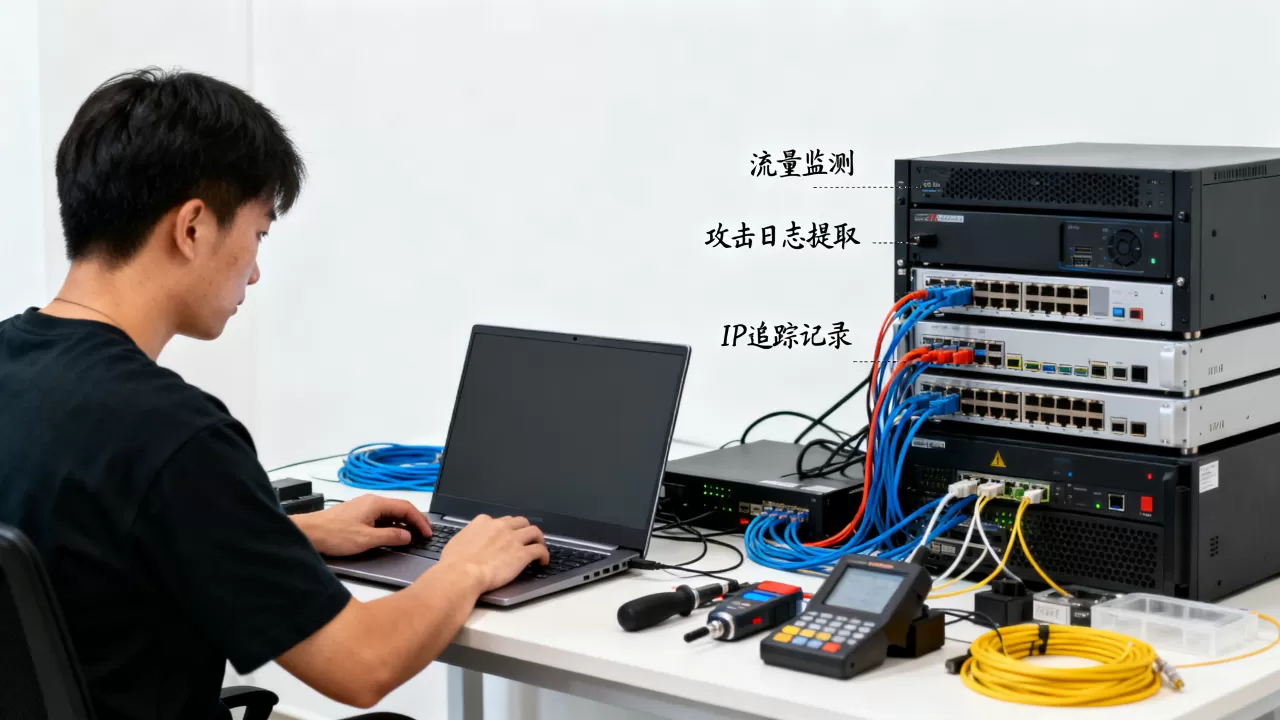 游戏区服被同行攻击时接入高防线路怎么取证？高防服务器被攻击怎么取证
