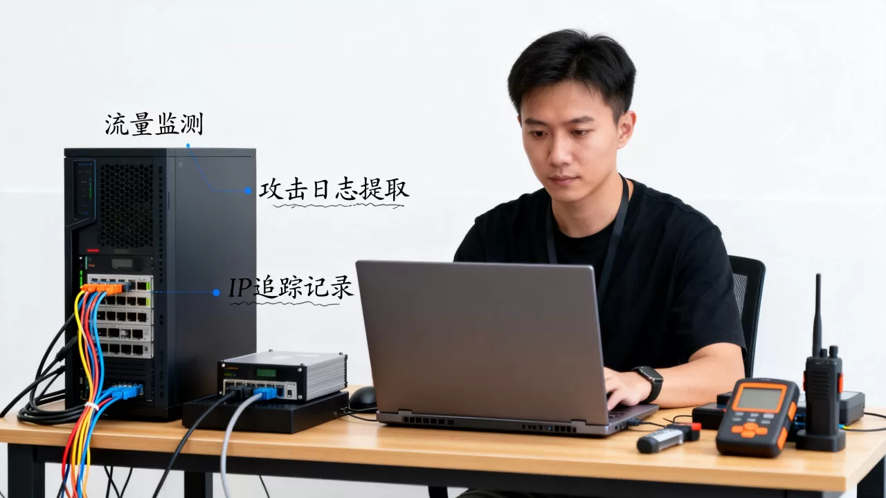 游戏区服被同行攻击时接入高防线路怎么取证？高防服务器被攻击怎么取证