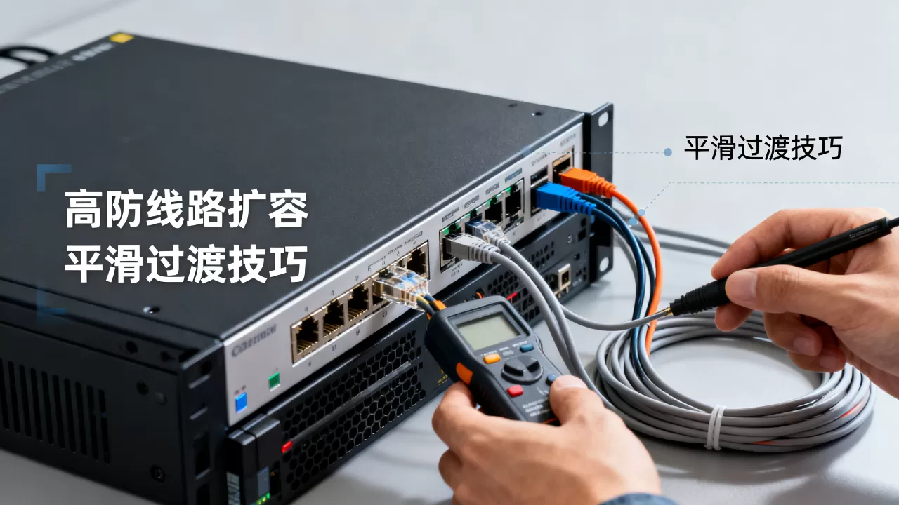 接口集群上高防线路扩容怎么不中断,高防扩容平滑过渡技巧 接口集群上高防线路扩容怎么不中断,高防扩容平滑过渡技巧