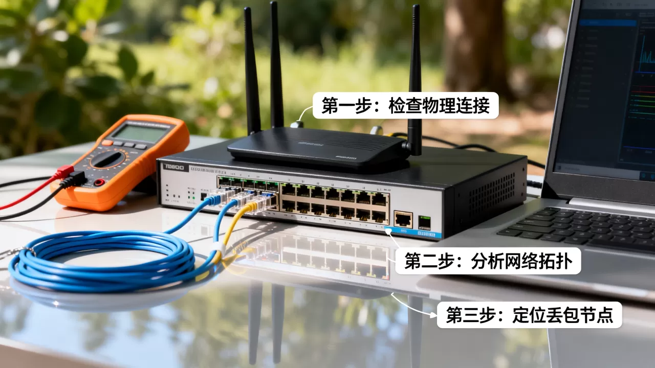 丢包定位分三步怎么做?网络卡顿先别急着加带宽 丢包定位分三步怎么做?网络卡顿先别急着加带宽