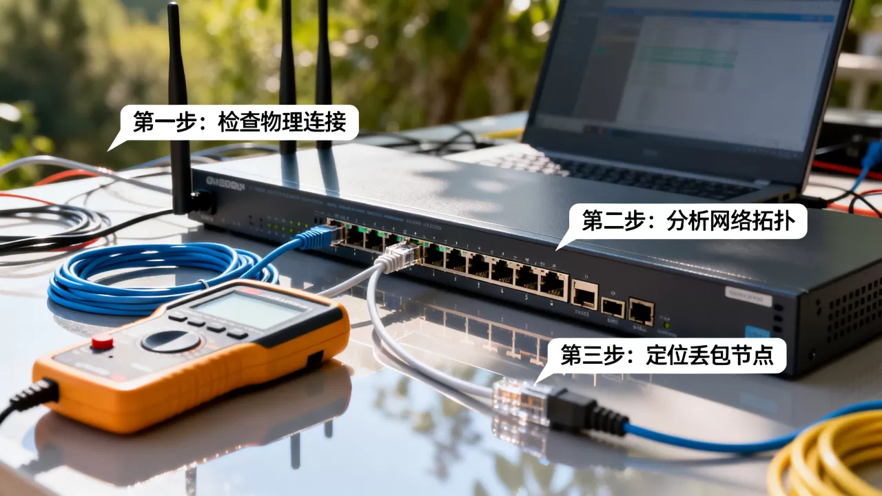 丢包定位分三步怎么做?网络卡顿先别急着加带宽 丢包定位分三步怎么做?网络卡顿先别急着加带宽