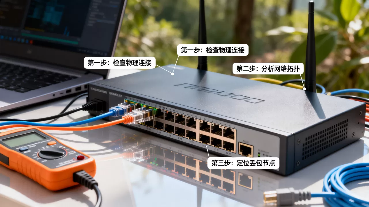 丢包定位分三步怎么做?网络卡顿先别急着加带宽 丢包定位分三步怎么做?网络卡顿先别急着加带宽