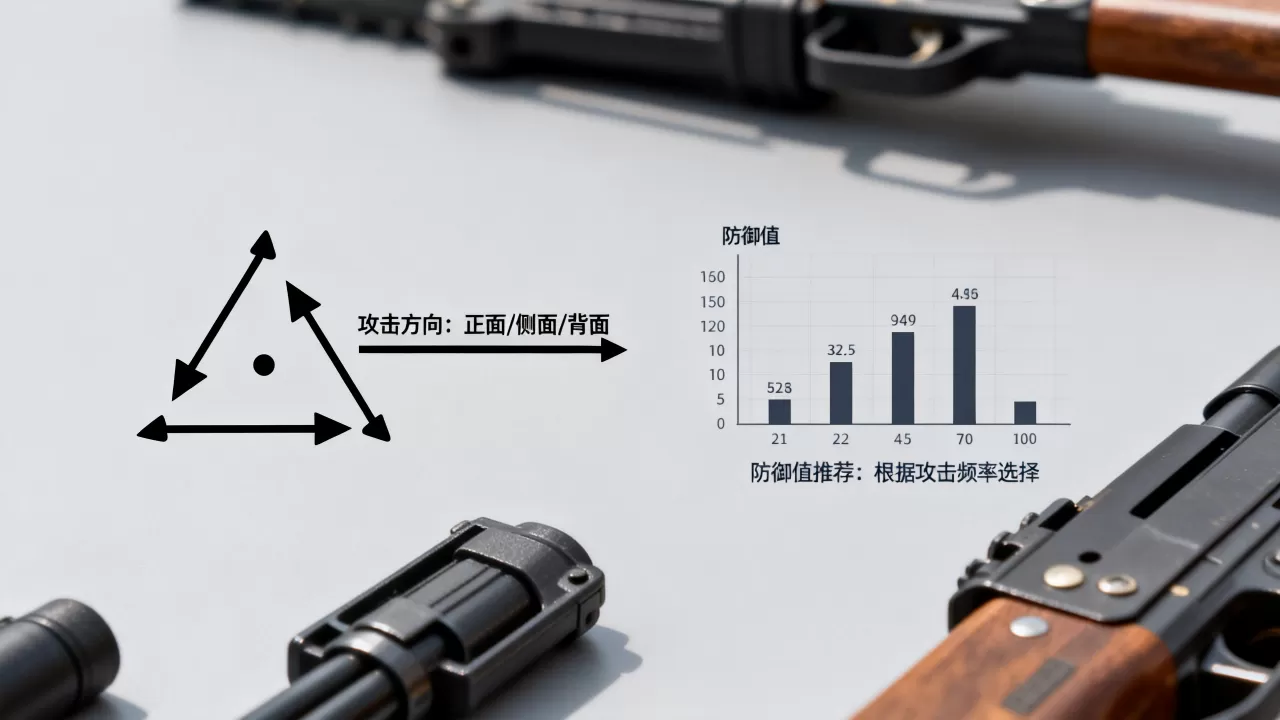 选防御值前先弄清楚攻击通常从哪些方向来?防御值怎么选最好? 选防御值前先弄清楚攻击通常从哪些方向来?防御值怎么选最好?