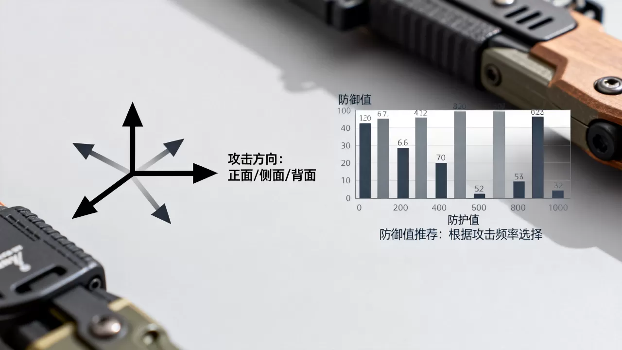 选防御值前先弄清楚攻击通常从哪些方向来?防御值怎么选最好? 选防御值前先弄清楚攻击通常从哪些方向来?防御值怎么选最好?