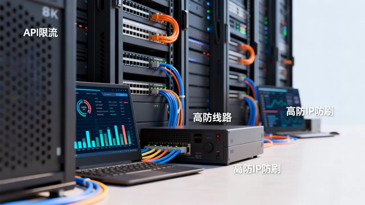 开放平台API被刷到限流时高防线路能帮什么，高防IP如何防刷