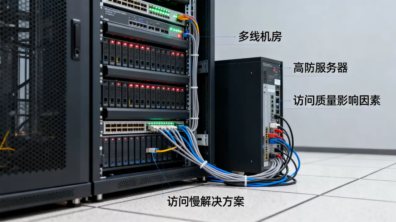 多线机房对高防服务器访问质量影响在哪,访问慢如何解决 多线机房对高防服务器访问质量影响在哪,访问慢如何解决
