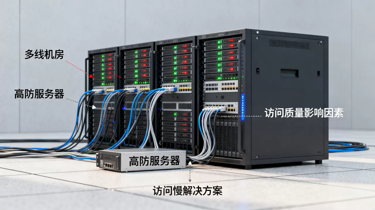 多线机房对高防服务器访问质量影响在哪,访问慢如何解决 多线机房对高防服务器访问质量影响在哪,访问慢如何解决