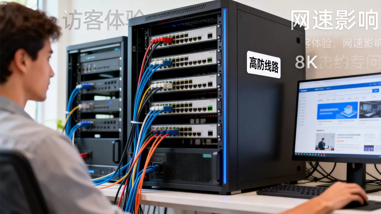 网站接入高防线路后真实访客体验会变吗,高防线路影响网速吗? 网站接入高防线路后真实访客体验会变吗,高防线路影响网速吗?