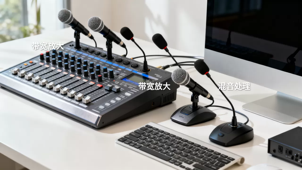 语音会议混音为什么带宽放大?语音会议混音带宽放大怎么解决 语音会议混音为什么带宽放大?语音会议混音带宽放大怎么解决