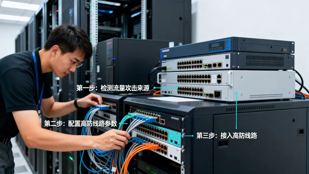官网被流量攻击打不开怎么办,高防线路接入步骤有哪些 官网被流量攻击打不开怎么办,高防线路接入步骤有哪些