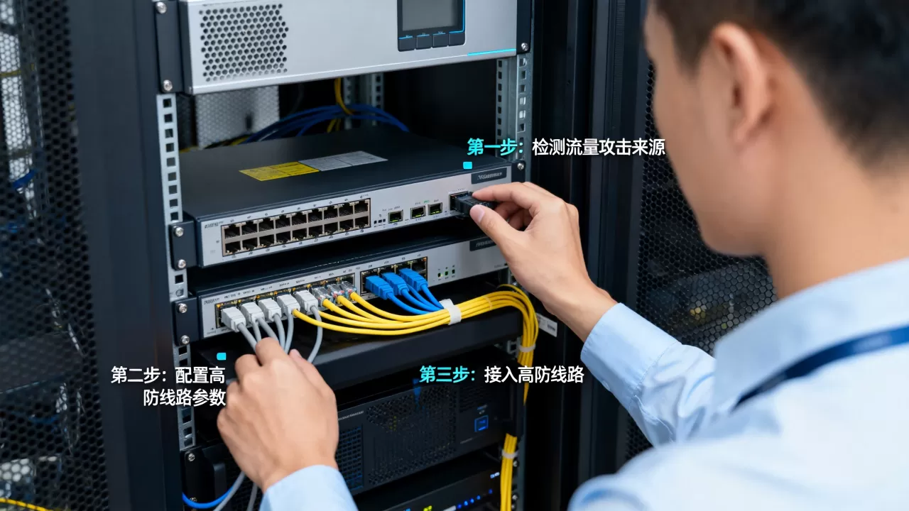 官网被流量攻击打不开怎么办,高防线路接入步骤有哪些 官网被流量攻击打不开怎么办,高防线路接入步骤有哪些