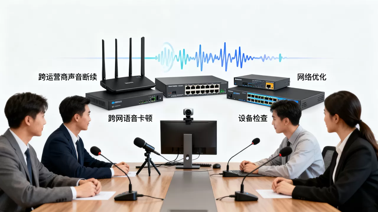 会议系统跨运营商参会方声音断续怎么办,跨网视频会议语音卡顿如何解决? 会议系统跨运营商参会方声音断续怎么办,跨网视频会议语音卡顿如何解决?