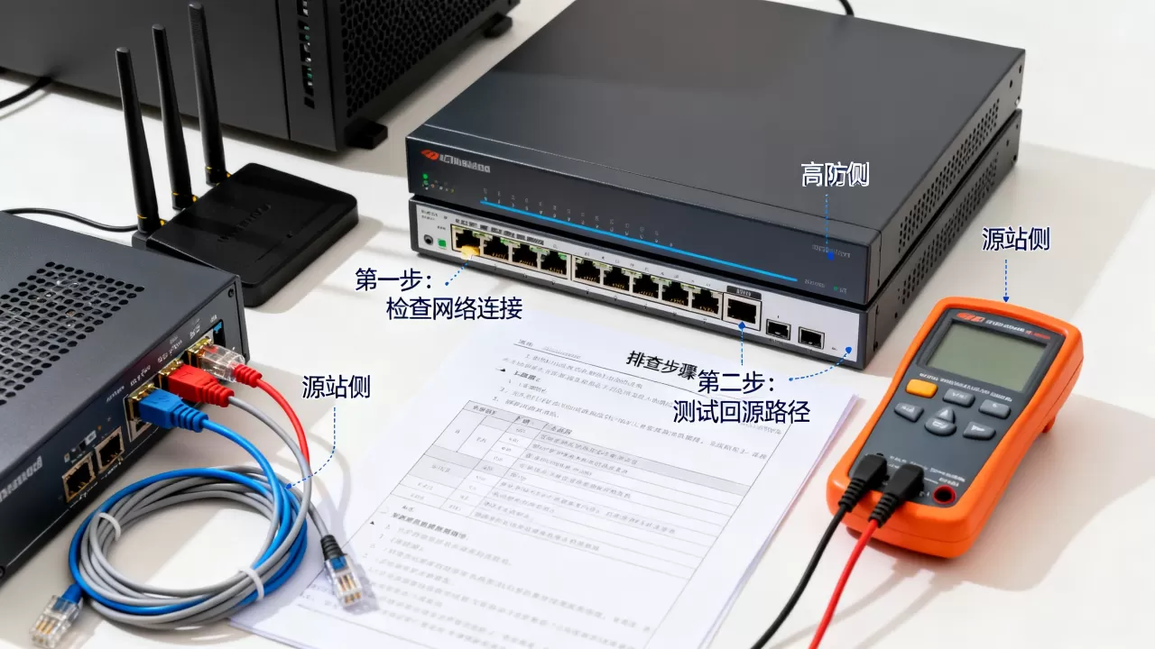 回源不通时高防侧与源站侧怎么分工排查,高防回源不通怎么查 回源不通时高防侧与源站侧怎么分工排查,高防回源不通怎么查