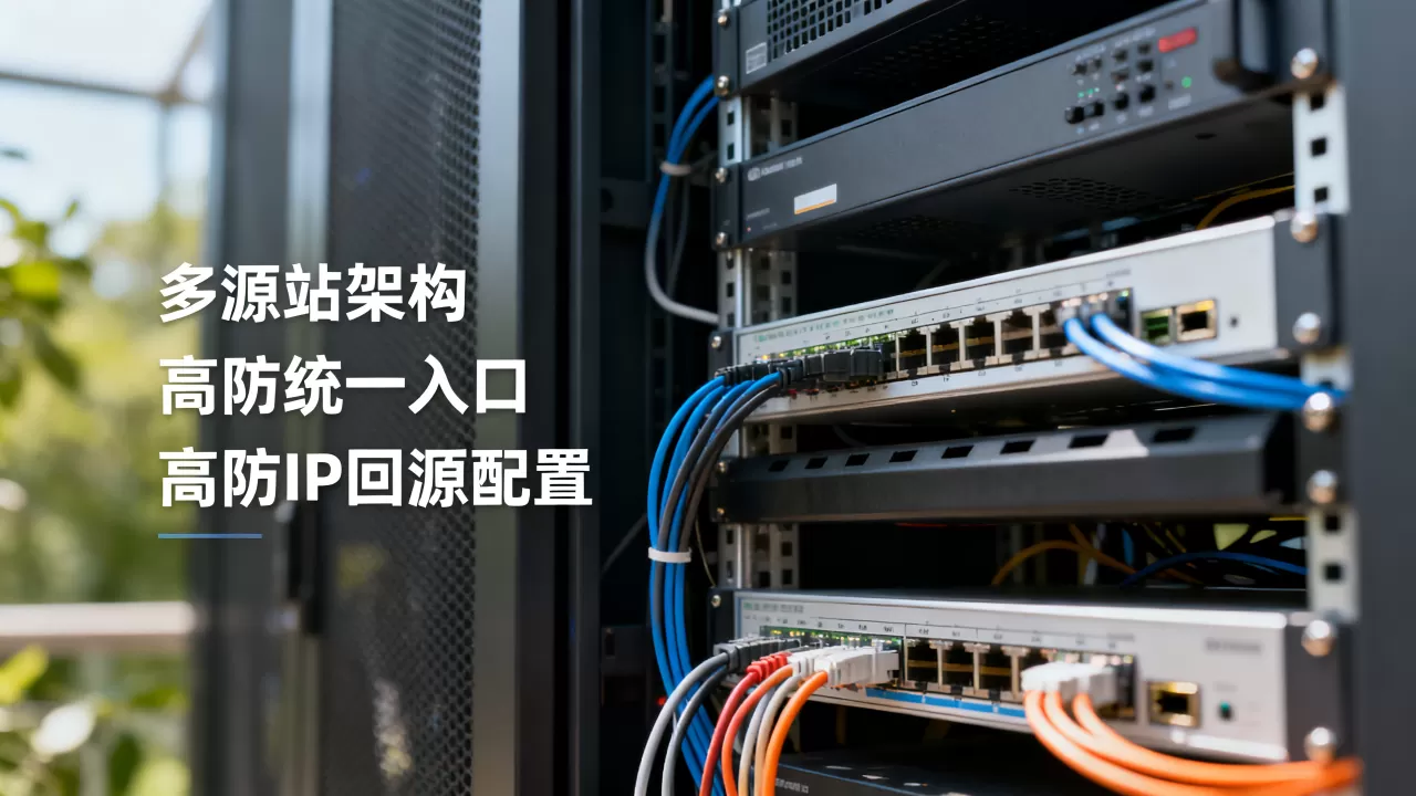 多源站架构高防统一入口怎么设计,高防IP回源配置最佳实践 多源站架构高防统一入口怎么设计,高防IP回源配置最佳实践