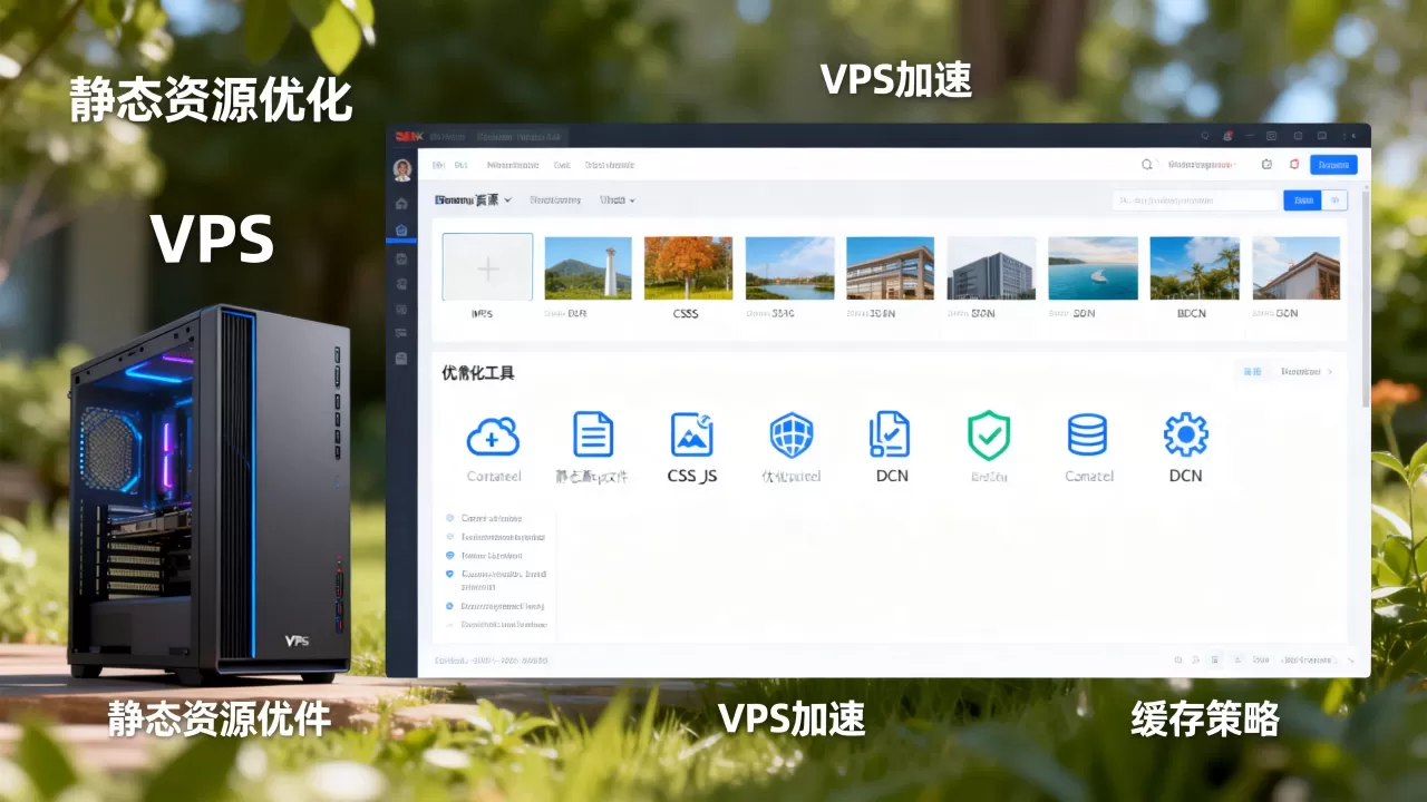 静态资源放到 VPS 上能否加快页面打开？，网站打开速度慢怎么优化
