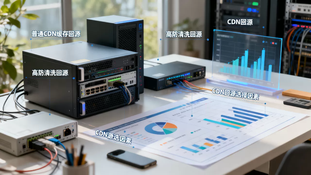 普通CDN缓存回源和高防清洗回源有何区别，CDN回源怎么选
