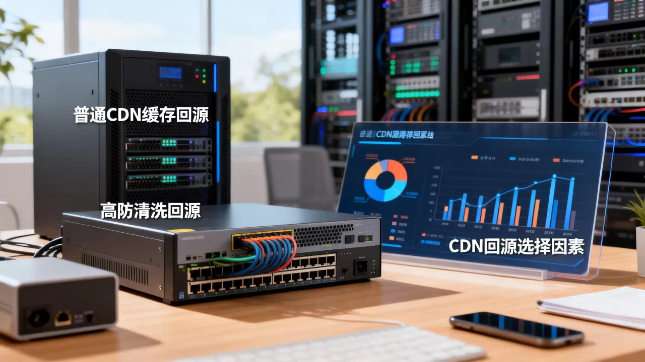普通CDN缓存回源和高防清洗回源有何区别，CDN回源怎么选