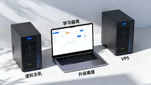 从虚拟主机过渡到VPS的学习曲线怎样，虚拟主机升级VPS难吗