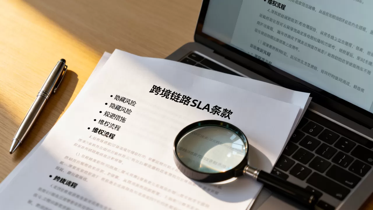 跨境链路SLA条款有哪些隐藏风险？如何有效规避和维权？