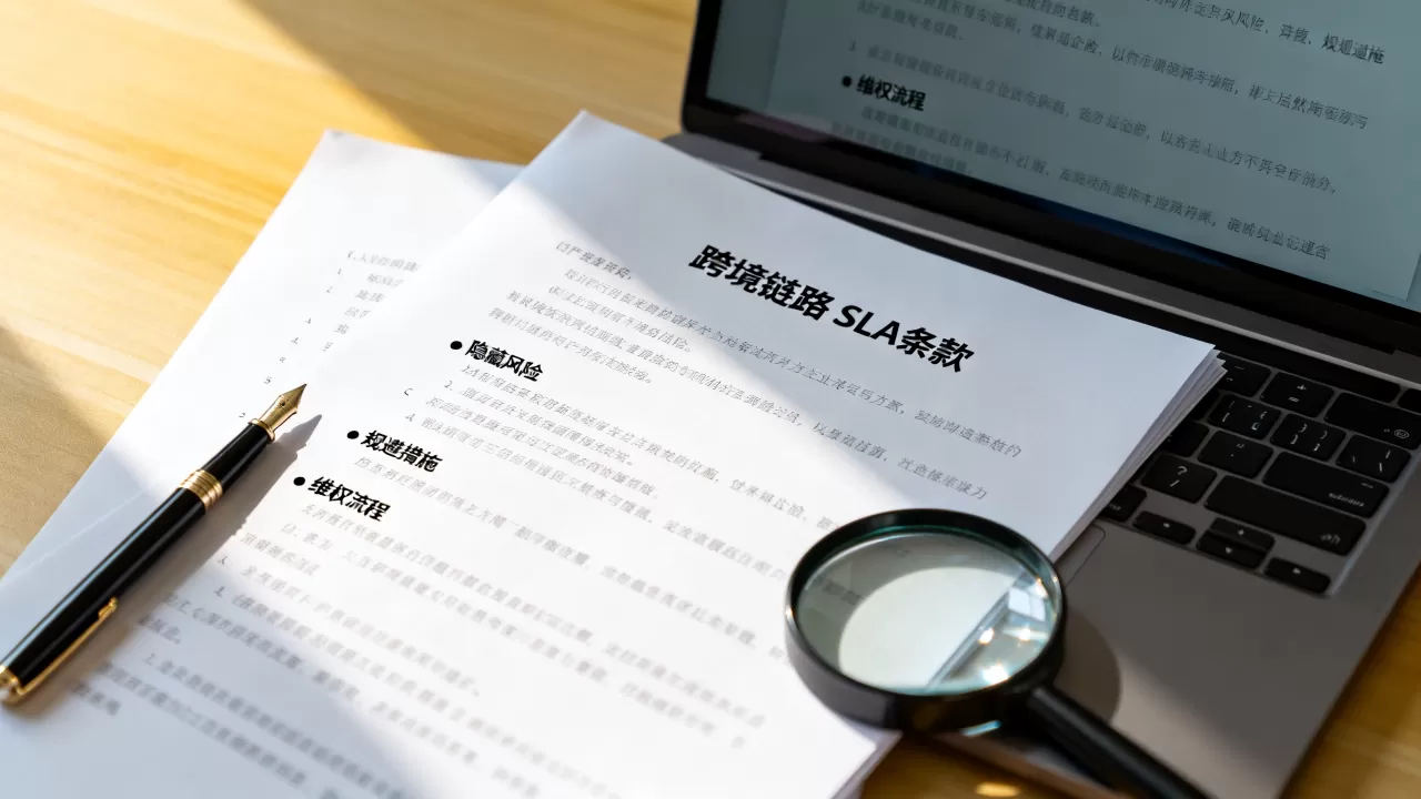 跨境链路SLA条款有哪些隐藏风险？如何有效规避和维权？