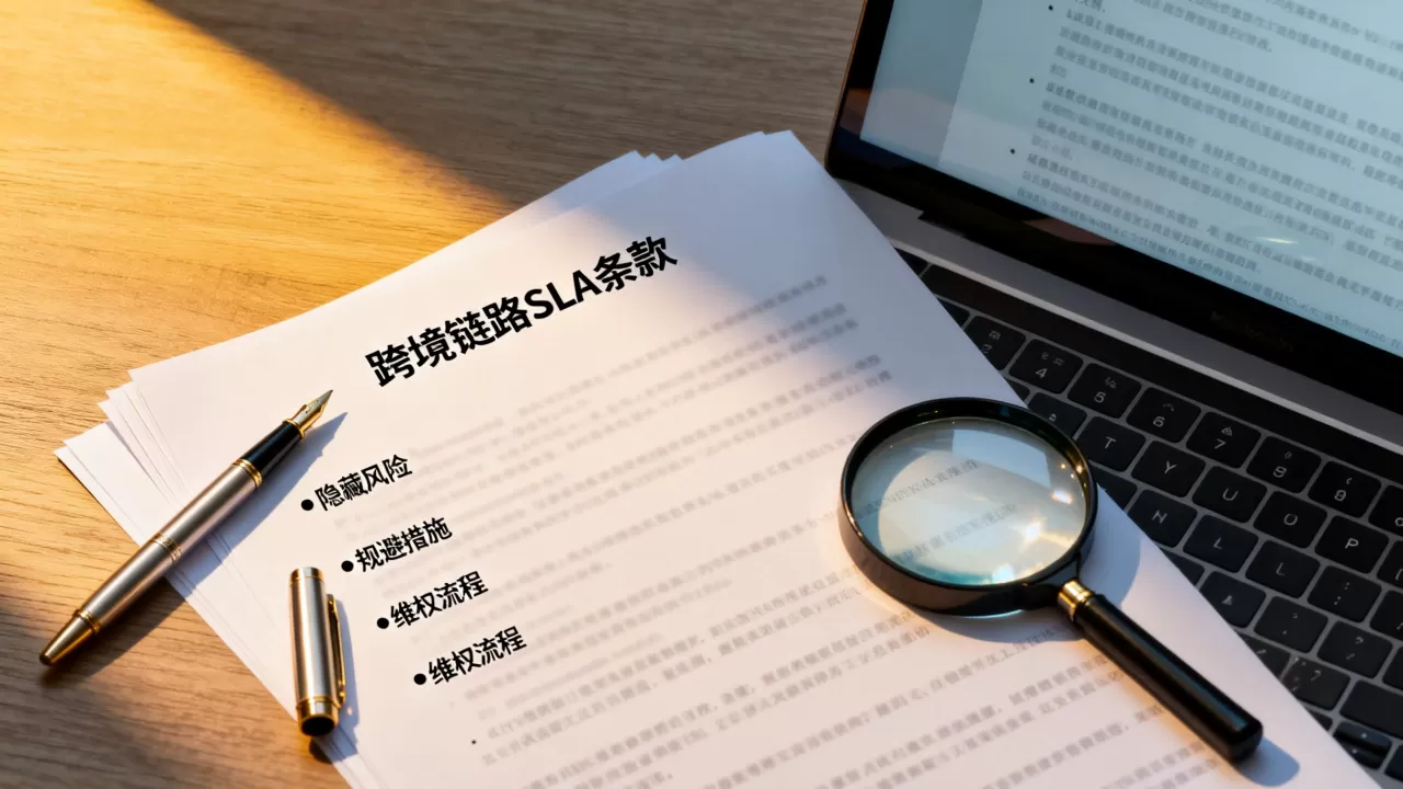 跨境链路SLA条款有哪些隐藏风险？如何有效规避和维权？
