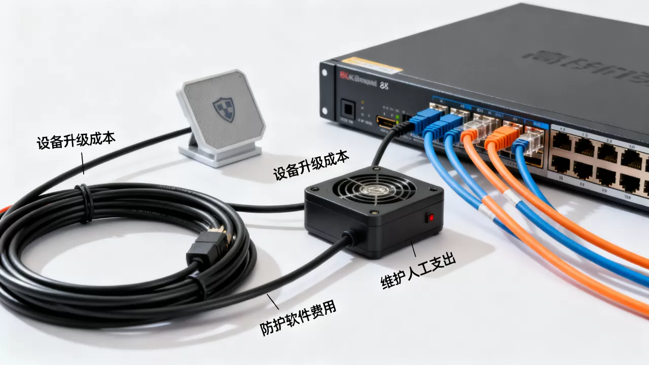 普通线路换成高防后成本会多出哪几块？高防成本额外支出有哪些