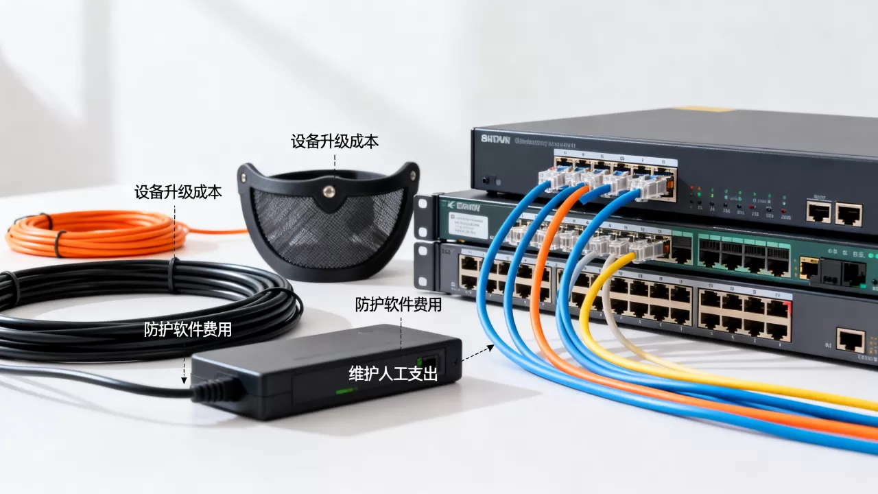 普通线路换成高防后成本会多出哪几块？高防成本额外支出有哪些