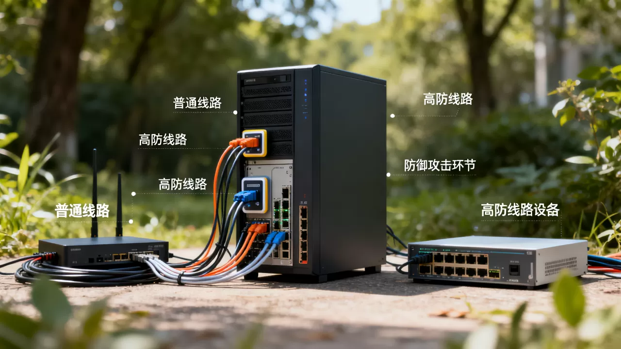 高防线路比普通线路多了哪些环节?高防服务器如何防御攻击 高防线路比普通线路多了哪些环节?高防服务器如何防御攻击