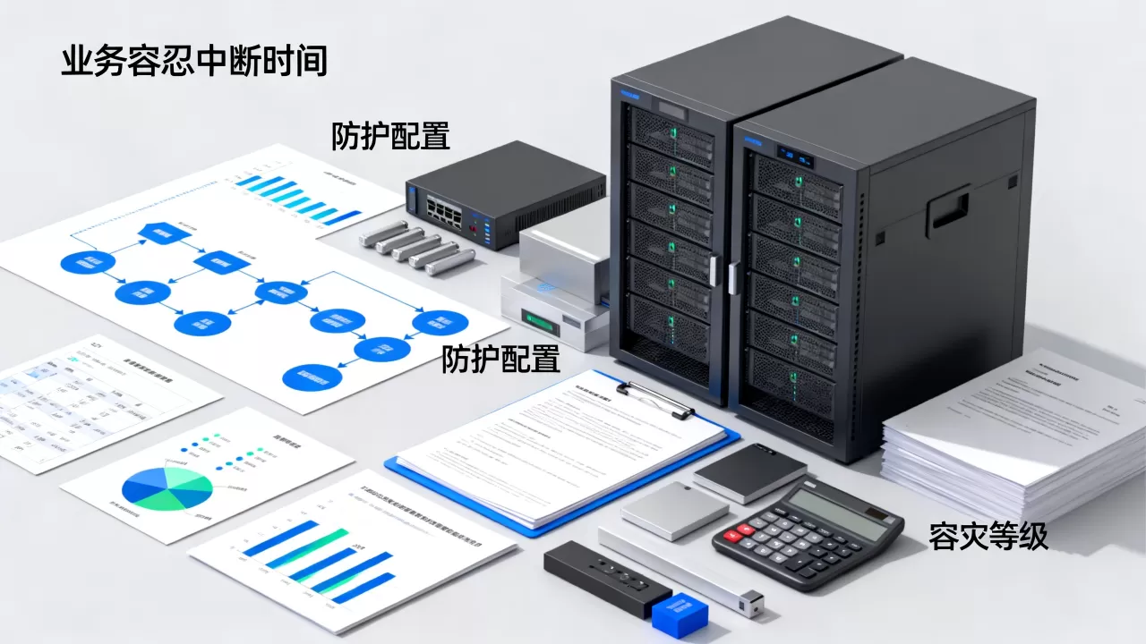 如何从业务容忍中断时间倒推防护配置?业务中断时间怎么定容灾等级? 如何从业务容忍中断时间倒推防护配置?业务中断时间怎么定容灾等级?