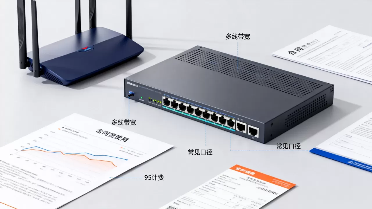 多线带宽计费方式有哪些常见口径？95计费怎么算