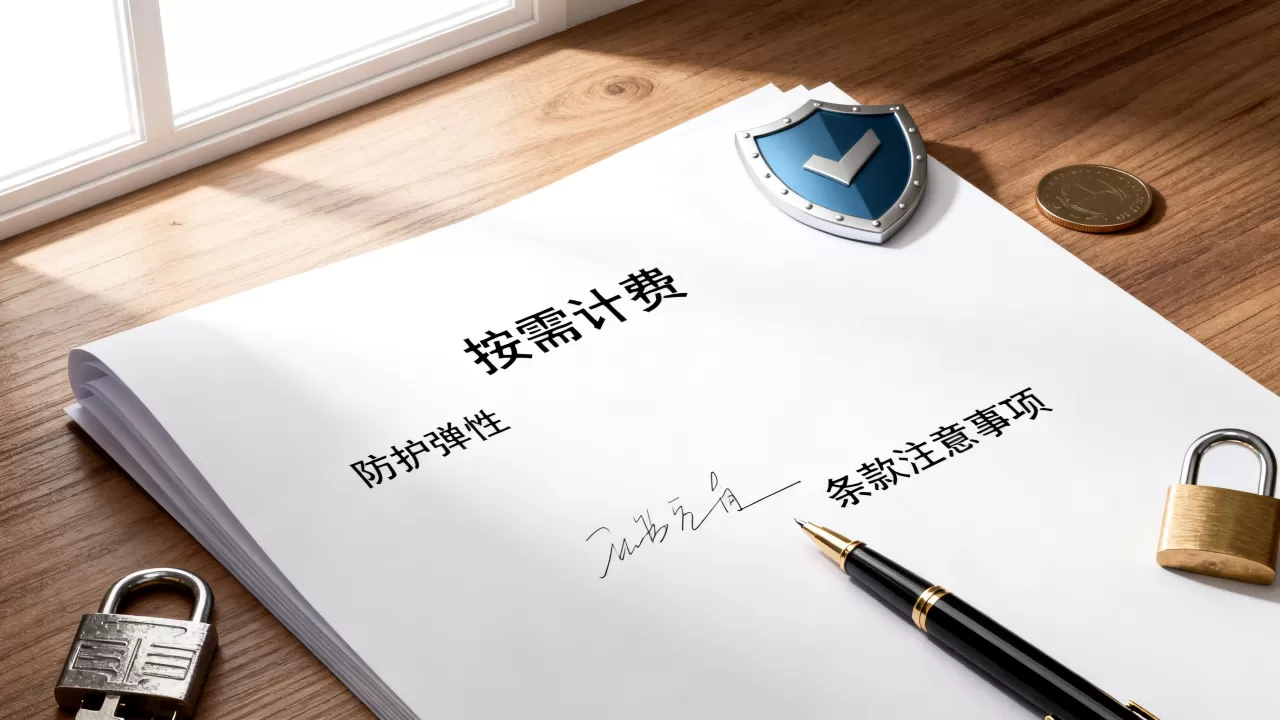按需计费的防护弹性该怎么写进合同?防护弹性条款注意事项 按需计费的防护弹性该怎么写进合同?防护弹性条款注意事项