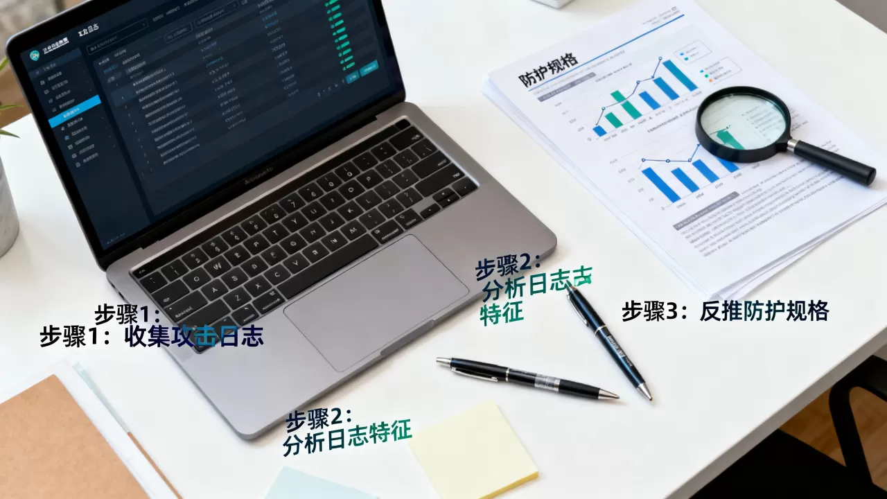 如何用攻击日志反推防护规格?具体步骤是什么? 如何用攻击日志反推防护规格?具体步骤是什么?
