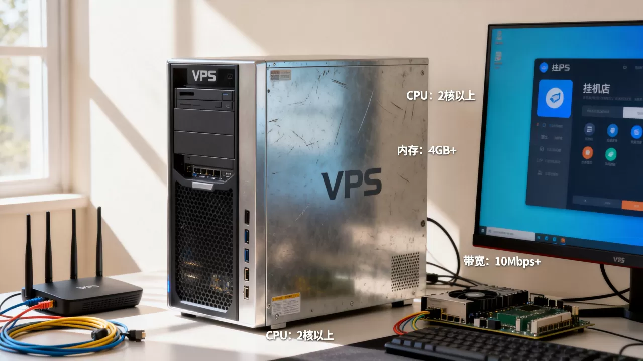 挂机类应用对VPS的持续运行有啥要求，挂机宝VPS需要什么配置