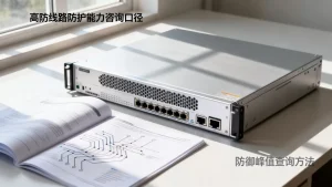 高防线路防护能力应该按什么口径问，高防服务器防御峰值怎么查
