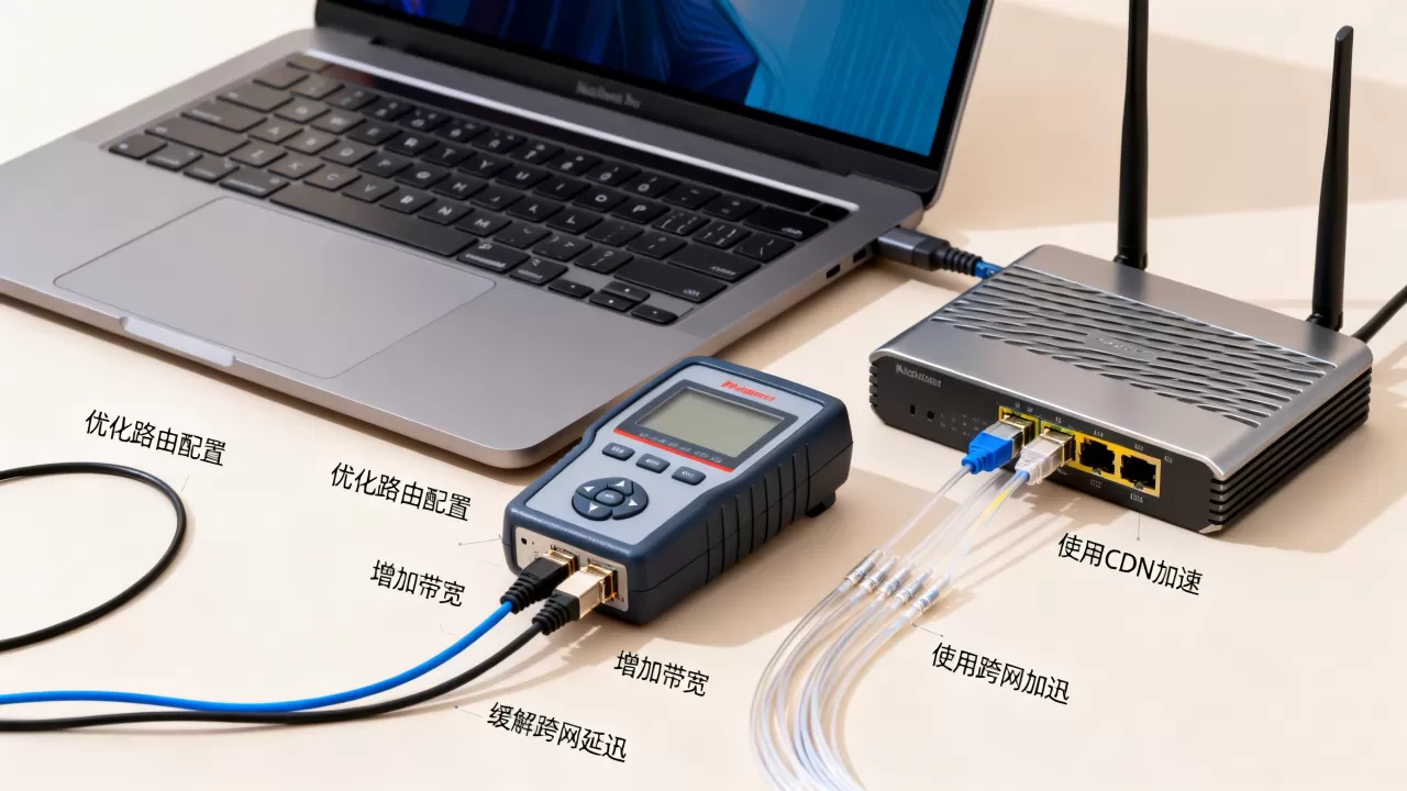 不同运营商互访慢有哪些缓解办法？怎么解决跨网延迟卡顿
