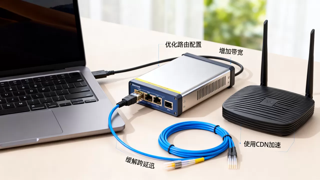 不同运营商互访慢有哪些缓解办法？怎么解决跨网延迟卡顿